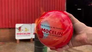 BOLA EXTINTOR DE INCÊNDIO FIRE BALL AUTOMÁTICO MOCELIN