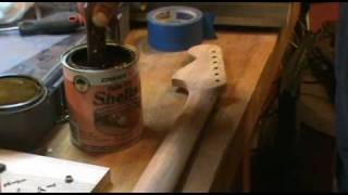 FENDER NECK RE-FINISH PART 2