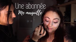 ♡ ASMR - UNE ABONNÉE ME MAQUILLE ♡