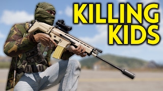 ARMA 3 Battle Royale - KILLING KIDS