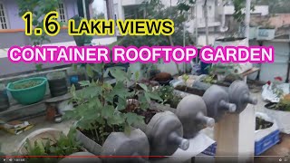 SN GARDNENING/container garden over view.