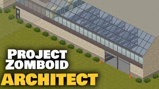 Project Zomboid Architect Ep 2 | Let's Build a City | Warehouse, Refugee Camps, Models, Custom Tiles