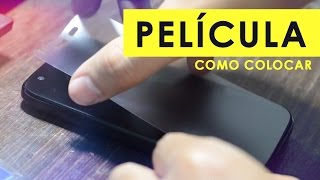 Como colocar película protetora no celular - (Jeito certo!)