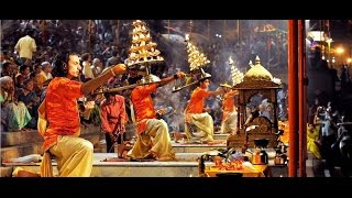 dashaghat aarti varanasi, The ganges river-full Aarti