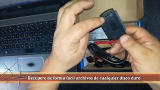 Como recuperar información de Disco Duro - Universal Drive Adapter