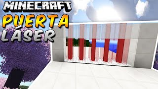 Minecraft: Como hacer una Puerta Láser en Minecraft - Rabahrex
