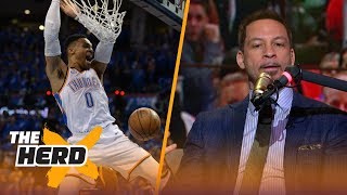 Chris Broussard on OKC’s Westbrook-George,Talks Ben Simmons and Has LeBron checked out | THE HERD