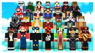 GUESS THE MINECRAFT YOUTUBER CHALLENGE! with PrestonPlayz & UnspeakableGaming