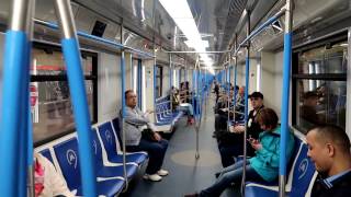 New 81-765 "Moscow" metro train, Line 7
