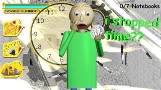 A MIND-BLOWING DECOMPILE!! BALDI CAN STOP TIME!! | Baldi's Basics Decompile