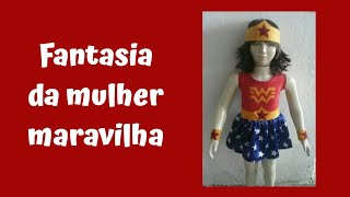 Segunda parte mulher maravilha! Acompanhando trabalho do ateliê...