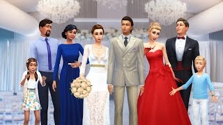 The Sims 4 ЖИЗНЬ В ГОРОДЕ #41: ♡♡♡ Гуляем на свадьбе! ♡♡♡ krisplays