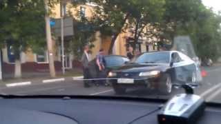 Последствия ДТП ул.Свободы/пр-кт Толбухина, г.Ярославль 25.06.13