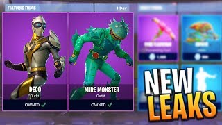 *NEW* SKINS, PICKAXES AND FREE BACK BLING LEAKS! - Fortnite: Battle Royale