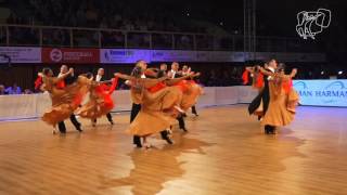 Vera Tyumen Standard Team, RUS | 2016 World Formation Standard | DanceSport Total