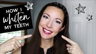 MY WEIRD TRICK for WHITE TEETH - NATURALLY!!