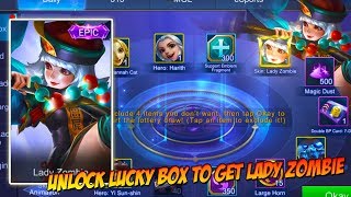 New Skin | Ruby Epic Skin Unlock | Unlock Lady Zombie Ruby in the Lucky Box