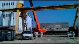 Демонтаж козлового крана