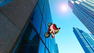 КИТАЙСКИЙ МОТО ПАРКУР ПО НЕБОСКРЕБАМ В GTA 5 ONLINE!