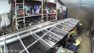 Постройка самолета из поликарбоната (крыло) ч.3 Продолжение работы по изготовлению крыла