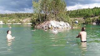 Абрашевское (Мраморное) озеро. Новосибирская область. Ордынский район