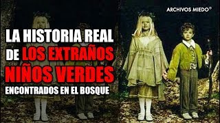 UNOS NIÑOS de PIEL VERDE FUERON ENCONTRADOS en EL BOSQUE y NO CREERÁS lo que DIJERON