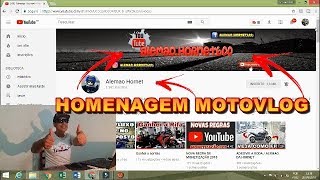 M SOUZA081   HOMENAGEM MOTOVLOG   ALEMÃO DA HORNET