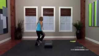 Step aerobics great choreography with Ashli - 60 Minutes
