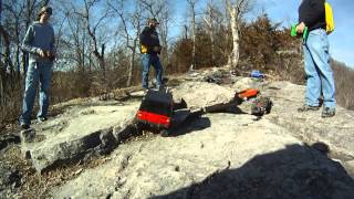 Capen Park RC Scale Truck Crawling & Rock Bouncing Expedition