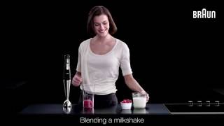 Braun MULTIQUICK 7 MQ745 APERITIVE mixer / mixeur - Productvideo Vandenborre.be