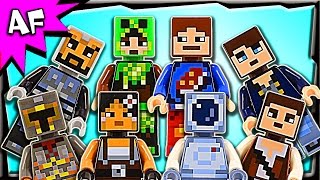 Lego Minecraft Minifigures Skin Packs 853609 + 853610 Review