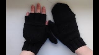 УРА!!! Я это сделала!!! Варежки-перчатки с откидным клапаном