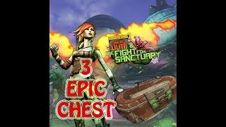 BORDERLANDS 2 - How to find 3 EPIC CHESTS 2019 fight for sanctuary DLC xbox