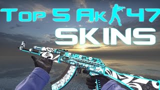 BEST AK-47 SKINS CS:GO | TOP 5 AK-47 SKINS | COOLEST AK-47 SKINS!!!