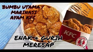 RESEP BUMBU MARINASI AYAM ( BUMBU KFC / PANGGANG )