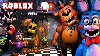 EL AUTENTICO ROLEPLAY DE FIVE NIGHTS AT FREDDY'S EN ROBLOX!!!