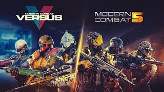 MODERN COMBAT VERSUS VS MODERN COMBAT 5 (GAMEPLAY /GRAPHICS)