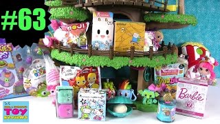 Blind Bag Treehouse #63 Unboxing | Squinkies Shopkins Twozies Play Doh Surprise Egg | PSToyReviews