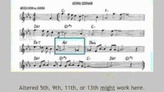 Reharmonizing Using Chord Substitution