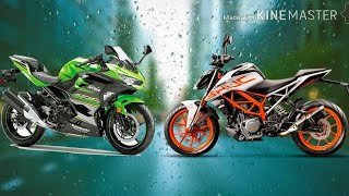 2018|| Kawasaki Ninja 400 Vs KTM Duke 390 ||Which one is Better Ninja 400 or Duke 390?