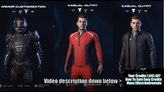 How to Change Outfit and its Color in Mass Effect Andromeda