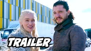 Game Of Thrones Season 8 Parody Trailer - Jon Snow Daenerys and Filming Update