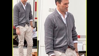 Jon Hamm's Bulge Captures Our Attention On 'Keeping Up with the Joneses' Set