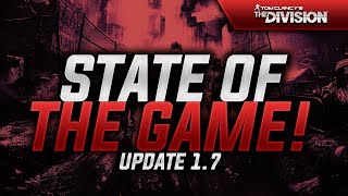 THE DIVISION - SOTG - UPDATE 1.7 RELEASE DATE CONFIRMED, X2 CACHE WEEKEND, & GLOBAL EVENT GEAR!