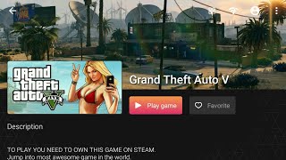 How to Play GTA 5 In Android Without Download Data In Vortex Could Gaming