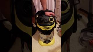 New vacuum cleaner  Karher wd 6 p premium Открываем пылесос! Керхер. Karher wd 6 p premium