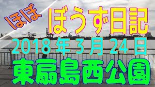 ボウズ（ほぼ）日記2（東扇島西公園）※2018年3月24日