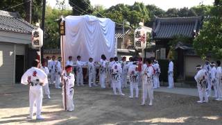 平成22年 堺市北区百舌鳥八幡宮赤畑町太鼓台大改修御披露目式