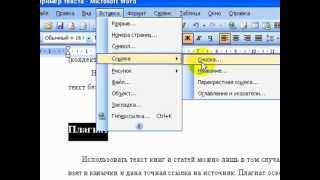 Как сделать и удалить сноску word