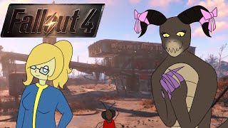 Diddles The Deathclaw And Sprinkles The Radroach!-D!cking Around With-Fallout 4 #1